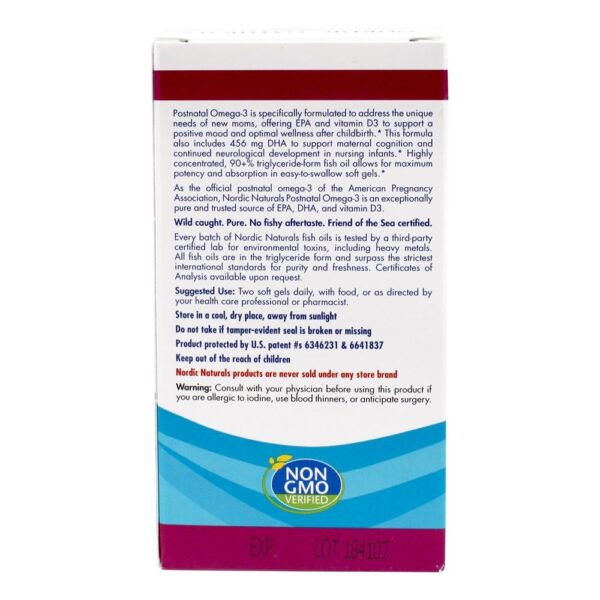 Comprar Pós Omega - 3 Limão 1120 mg. - 60 Softgels Nordic Naturals - Imagem 4