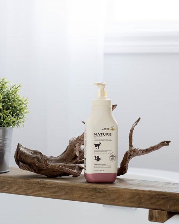 Comprar Leite de cabra cremoso natureza leite corporal manteiga de karité - 11.8 fl. oz. Canus - Imagem 5