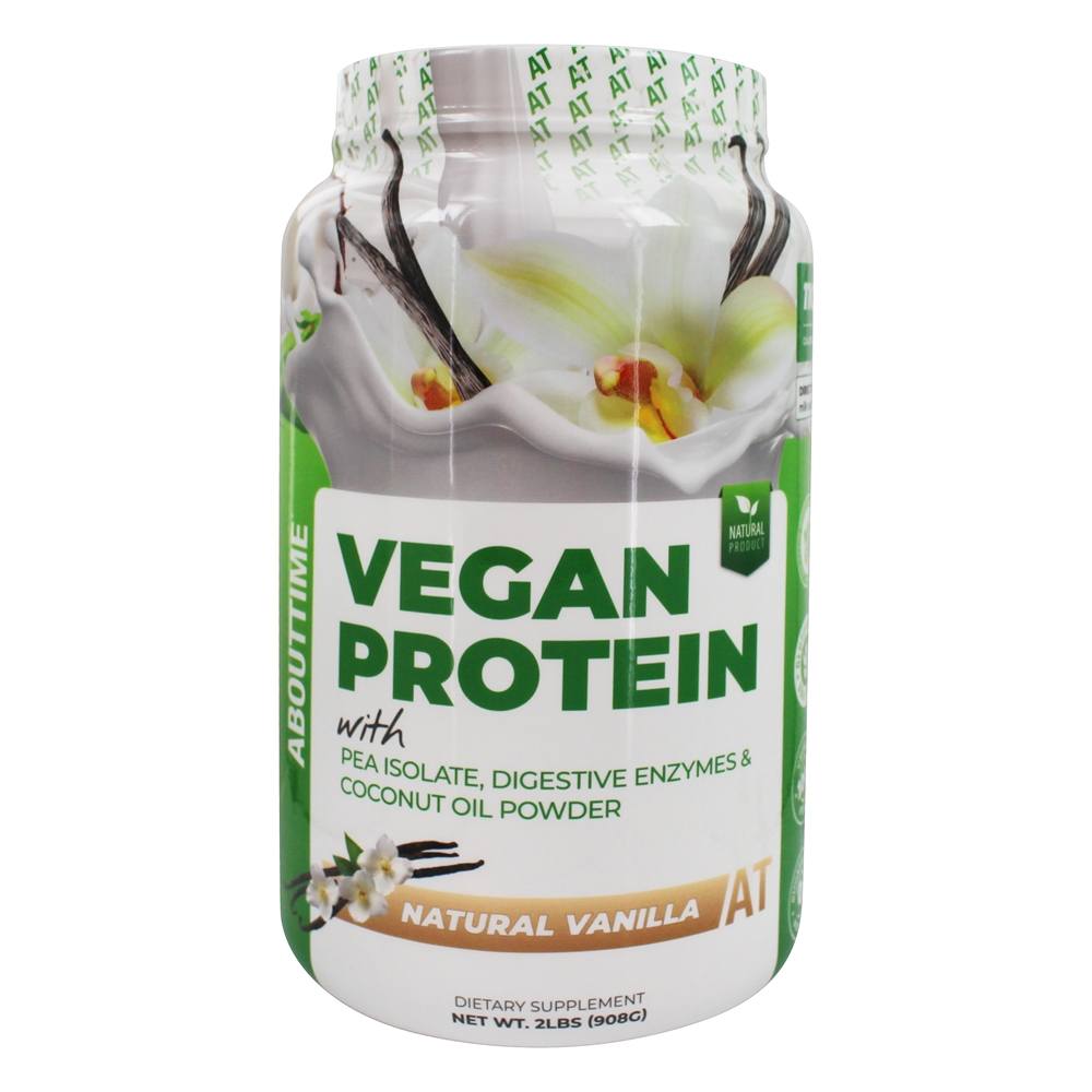 Comprar Baunilha Natural de Proteína Vegana - 2 lbs. About Time
