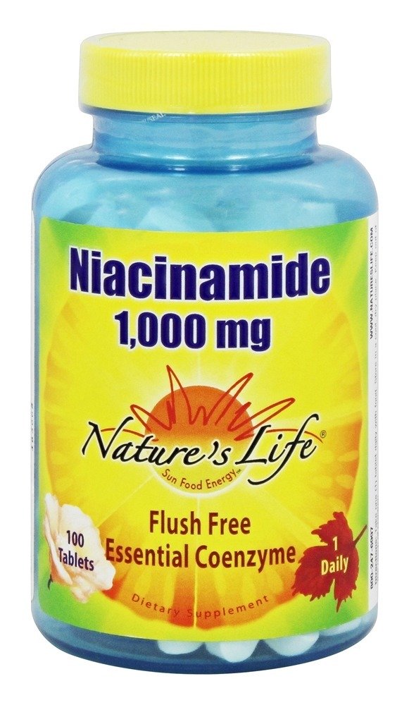 Comprar Niacinamida 1000 mg. - 100 Tablets Nature's Life