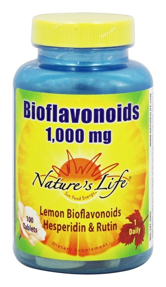 Comprar Bioflavonóides 1000 mg. - 100 Tablets Nature's Life