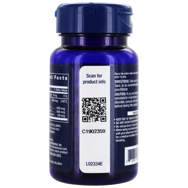 Comprar Super K - 90 Softgels Life Extension - Imagem 4