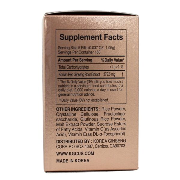 Comprar Pílula De Extrato De Ginseng Vermelho Coreano - 5.93 oz. Korea Ginseng Corp - Imagem 5
