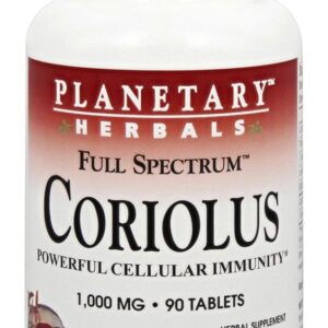 Comprar Full Spectrum Coriolus 1000 mg. - 90 Tablets Planetary Herbals