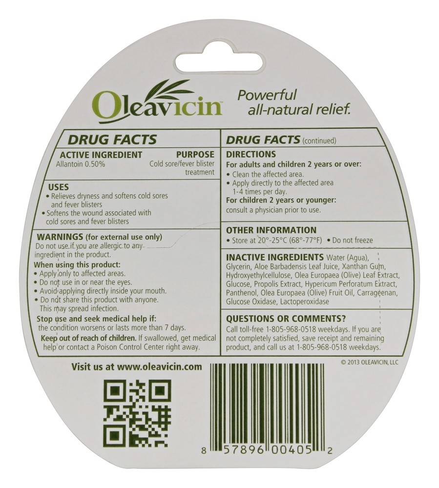 Comprar Gel Suavizante para Tratamento de Afta Fria - 1.3 oz. Oleavicin - Imagem 2