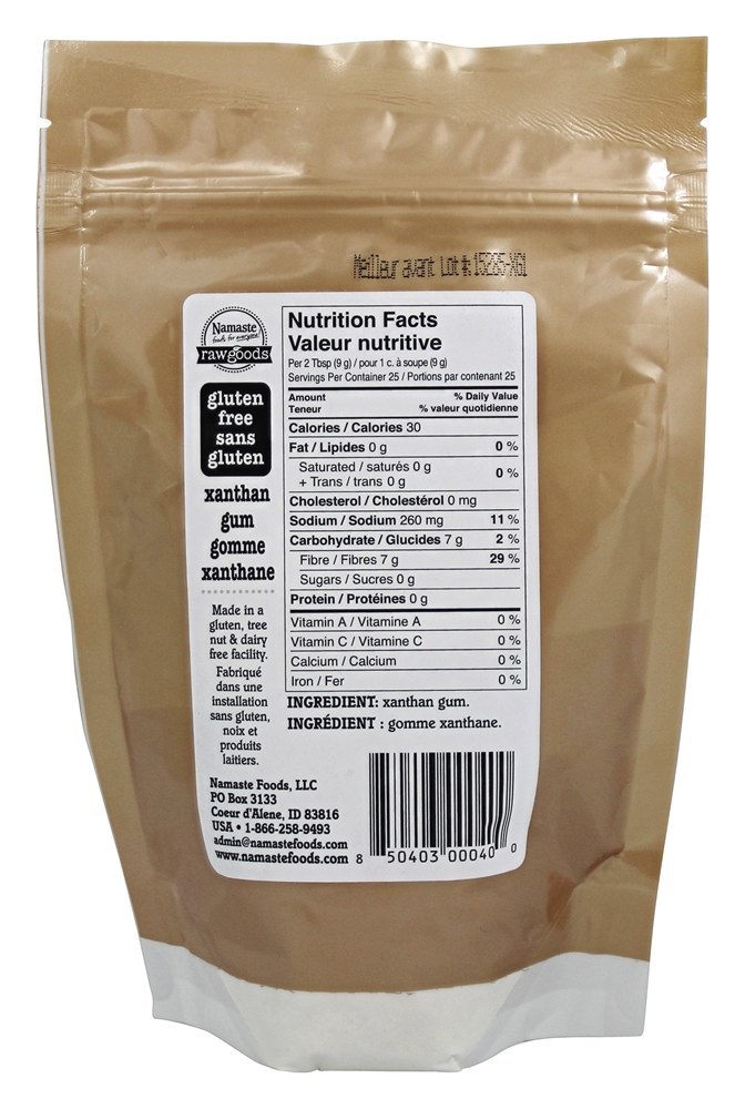 Comprar Goma xantana sem glúten - 8 oz. Namaste Foods - Imagem 2