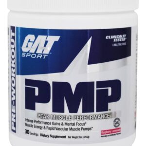 Comprar PMP Pico Músculo Atuação Pré-Exercício Framboesa Limonada - 9 oz. GAT