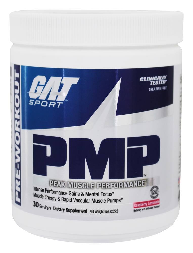 Comprar PMP Pico Músculo Atuação Pré-Exercício Framboesa Limonada - 9 oz. GAT