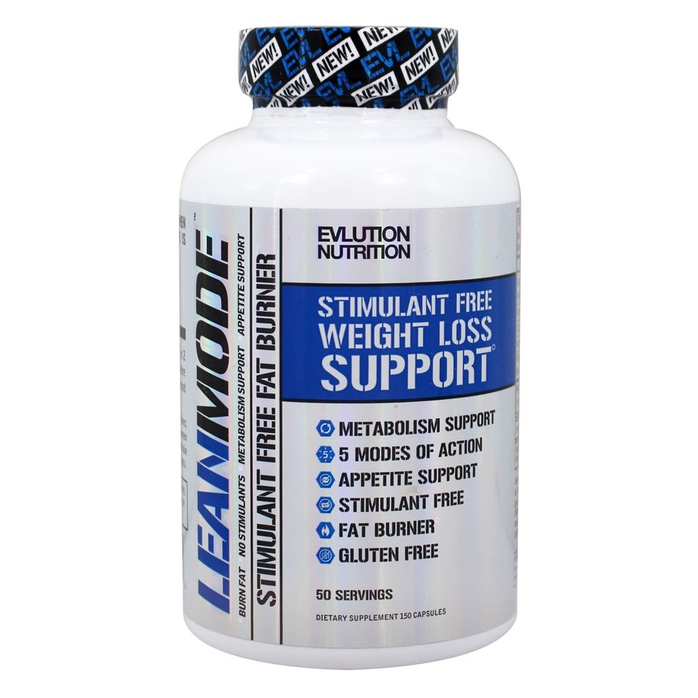 Comprar Suporte de perda de peso livre de estimulante LeanMode - Cápsulas 150 Evlution Nutrition