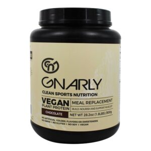 Comprar Chocolate de Pó de Substituição de Refeição de Proteína Vegetal Vegan - 28.2 oz. Gnarly Nutrition
