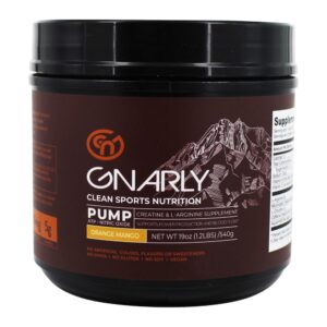 Comprar Pump Creatine & L-Arginine Suplemento Manga Laranja - 19 oz. Gnarly Nutrition