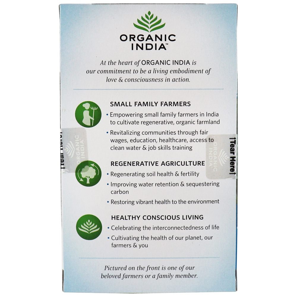 Comprar Chá de café da manhã Tulsi - 18 Saquinhos de Chá Organic India - Imagem 3