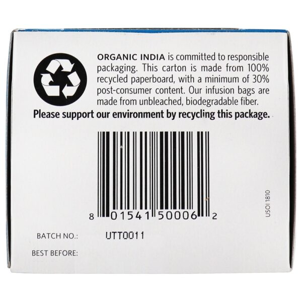 Comprar Chá de café da manhã Tulsi - 18 Saquinhos de Chá Organic India - Imagem 5