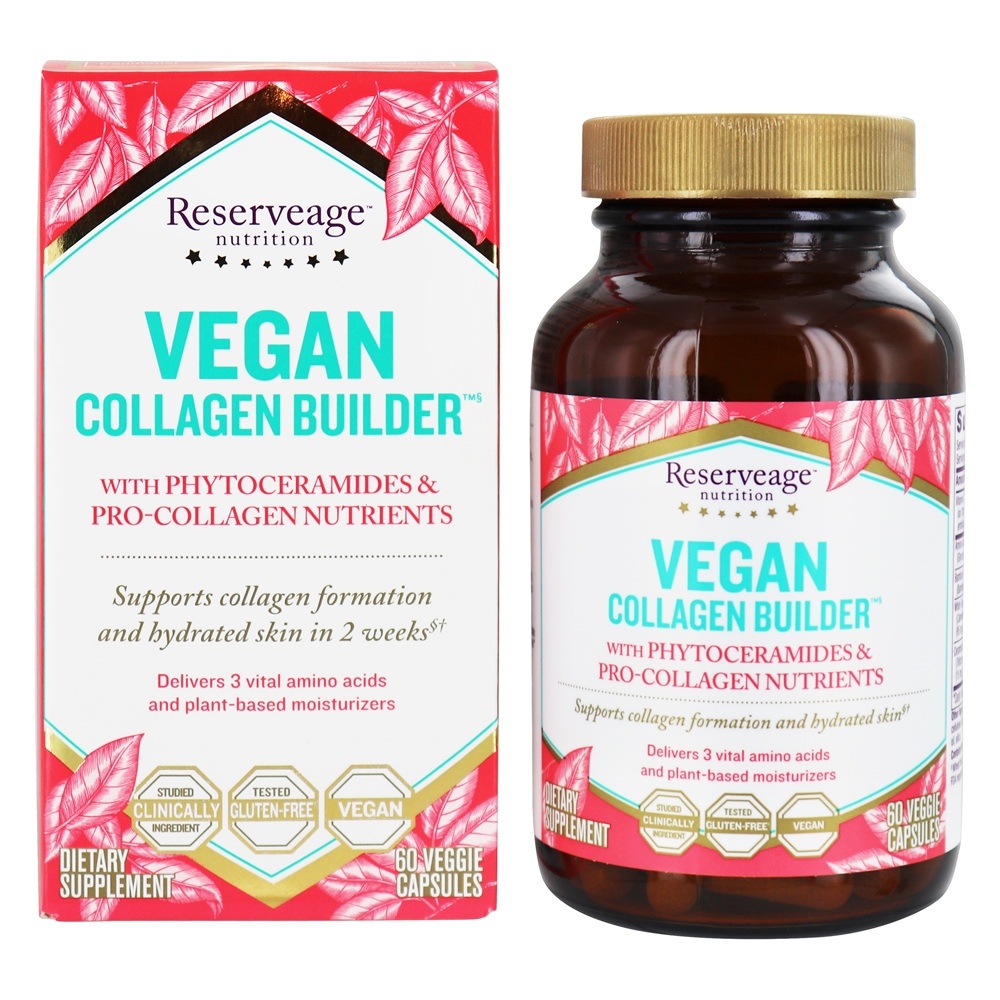 Comprar Construtor de Colágeno Vegano - Cápsulas vegetarianas 60 Reserveage Nutrition