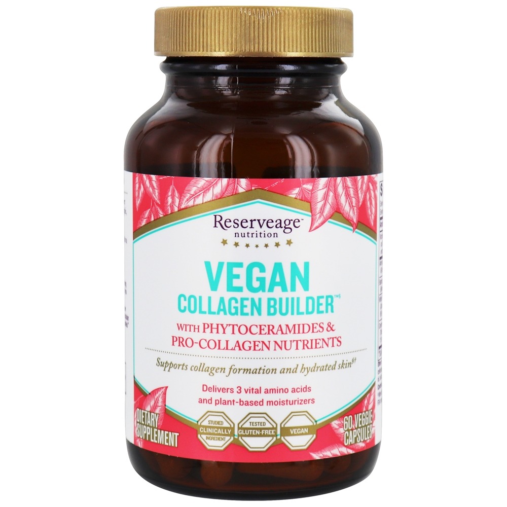 Comprar Construtor de Colágeno Vegano - Cápsulas vegetarianas 60 Reserveage Nutrition - Imagem 2