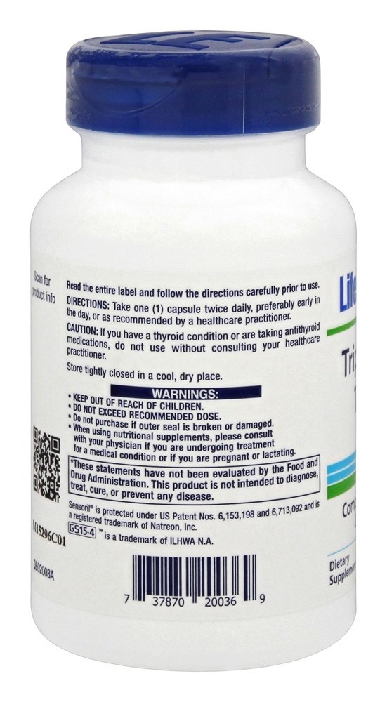 Comprar Tireoide Tripla Ação - Cápsulas vegetarianas 60 Life Extension - Imagem 3