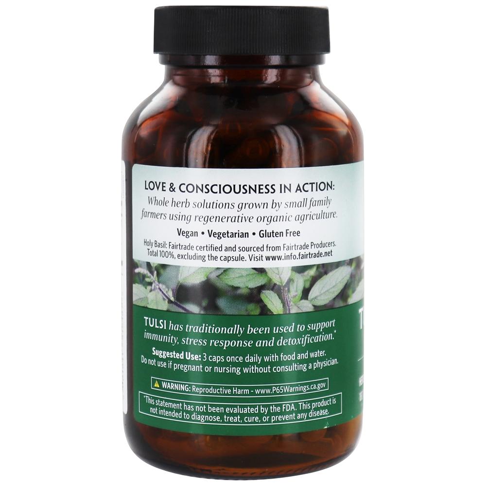 Comprar Tulsi-Holy Basil orgânico - Cápsulas vegetarianas 180 Organic India - Imagem 3