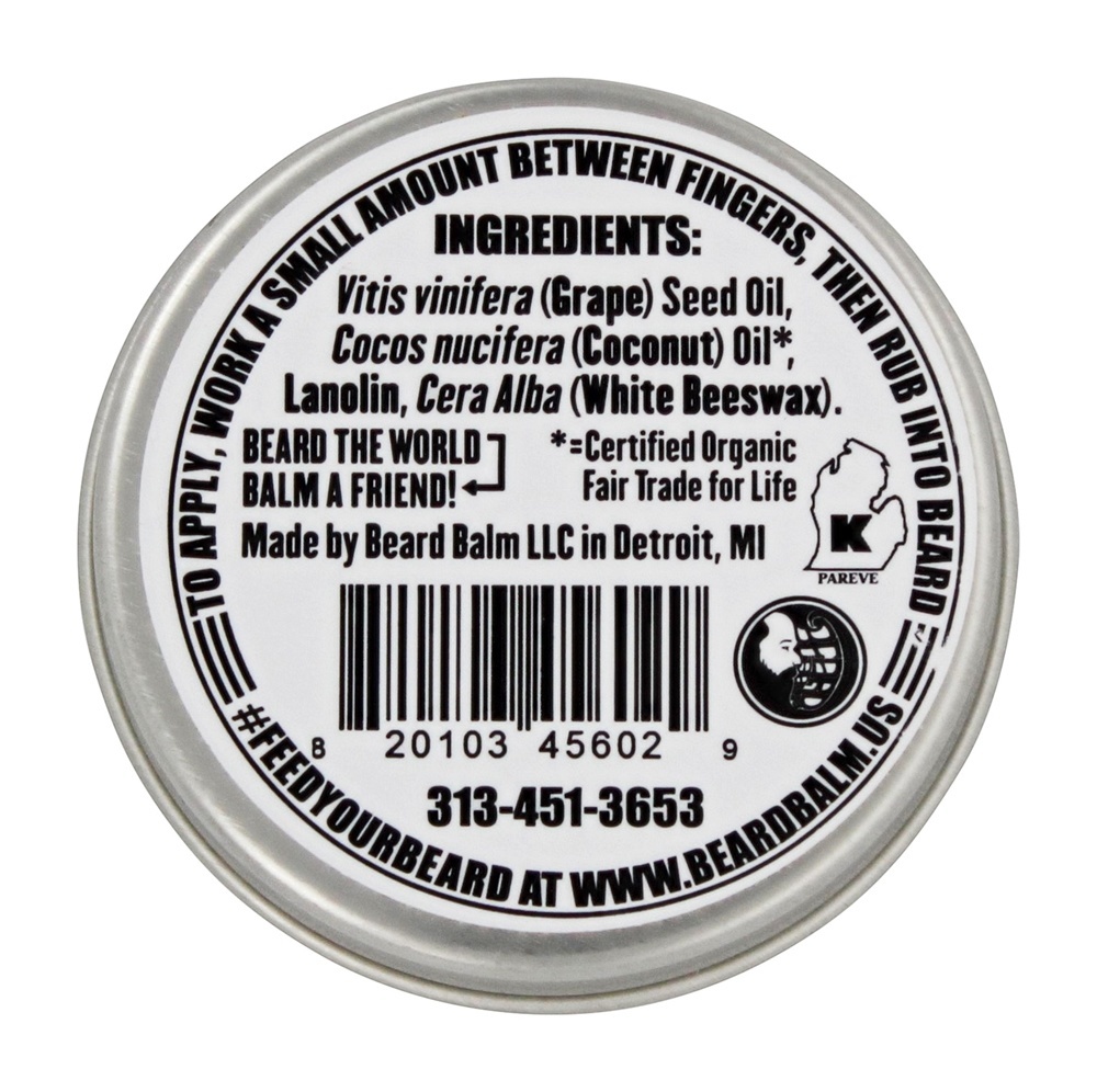Comprar Condicionador de barba todo-natural natural nu fragrância-livre - 1.5 oz. Beard Balm - Imagem 2