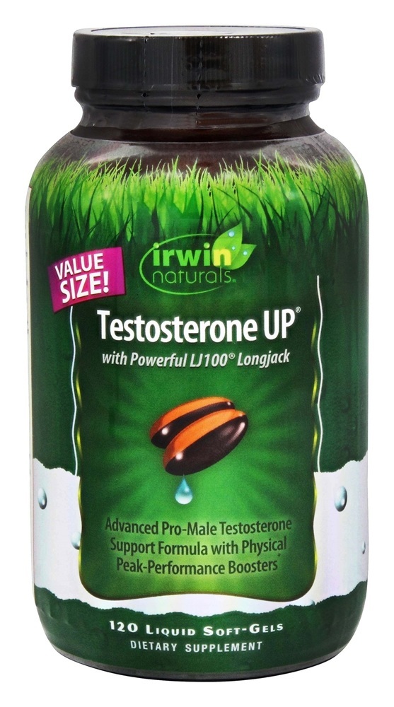 Comprar Testosterona UP - 120 Softgels Irwin Naturals