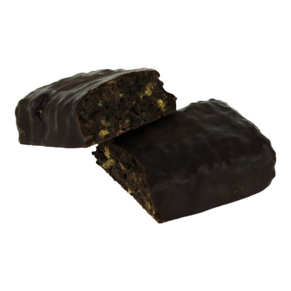 Comprar Vegan Esbelto Real Escuro Chocolate Barras Caixa Café expresso - 12 Barras NuGo Nutrition - Imagem 4