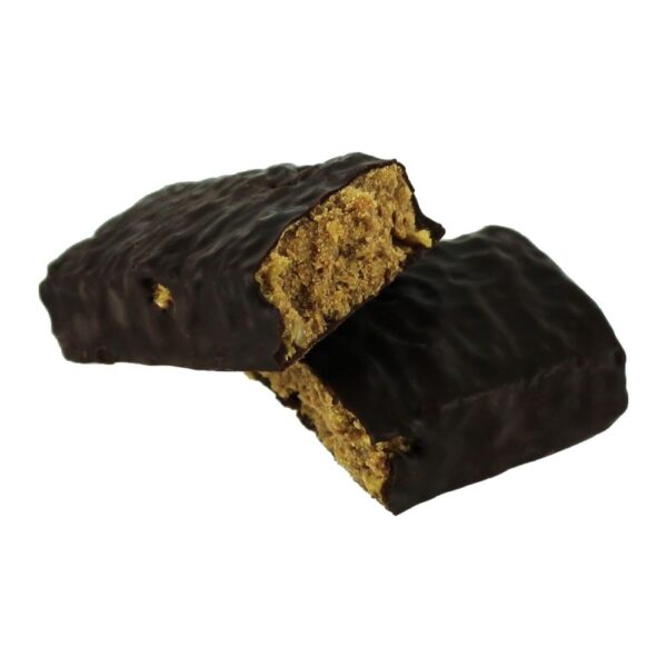Comprar Vegan Esbelto Real Escuro Chocolate Barras Caixa Crocante Amendoim Manteiga - 12 Barras NuGo Nutrition - Imagem 4