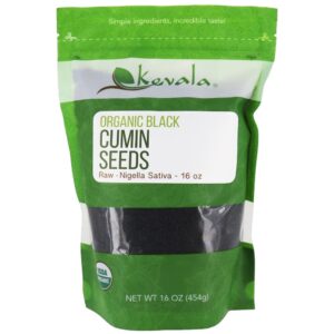 Comprar Sementes de Cominho Preto Orgânico - 16 oz. Kevala