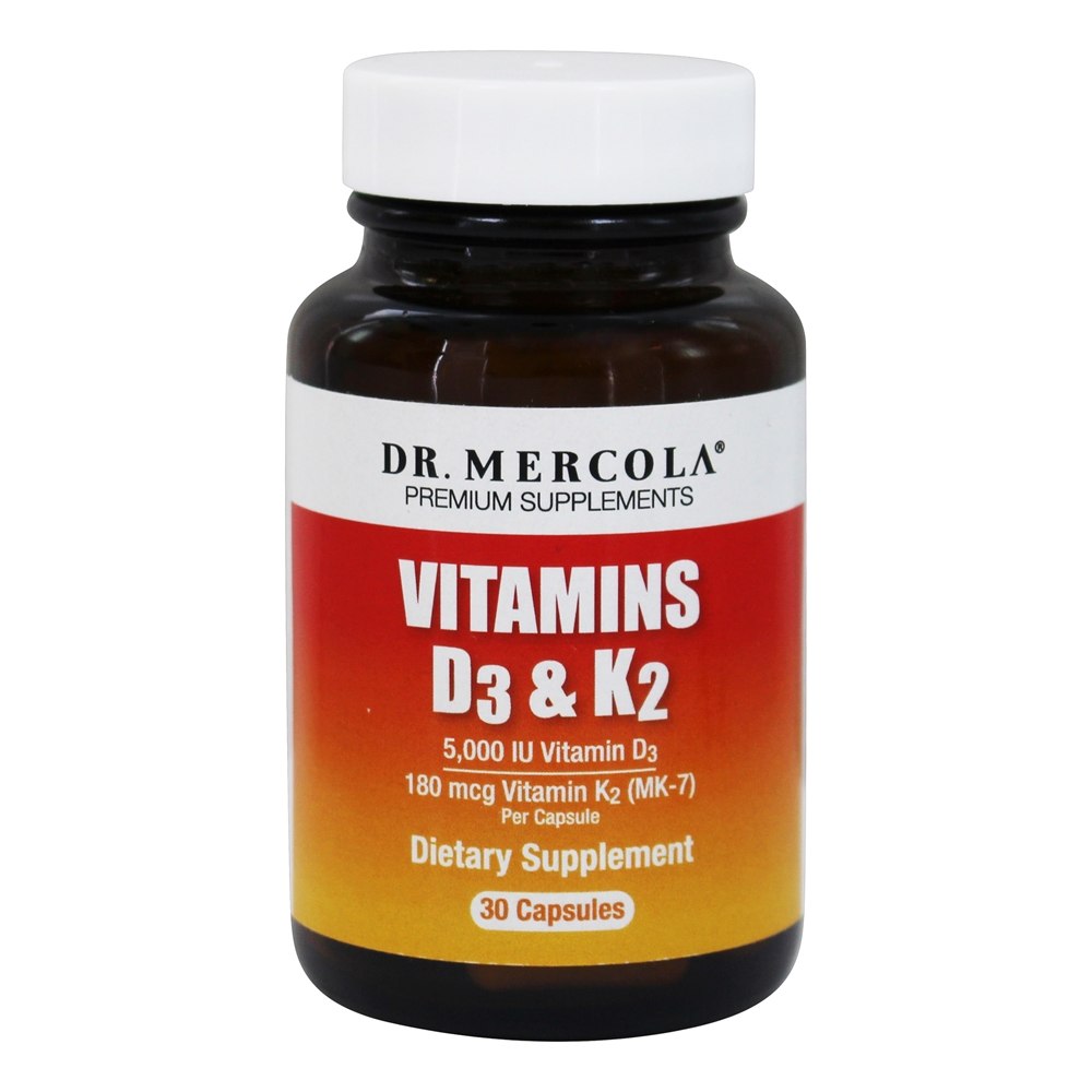 Comprar Vitaminas D3 e K2 - Cápsulas 30 Dr. Mercola