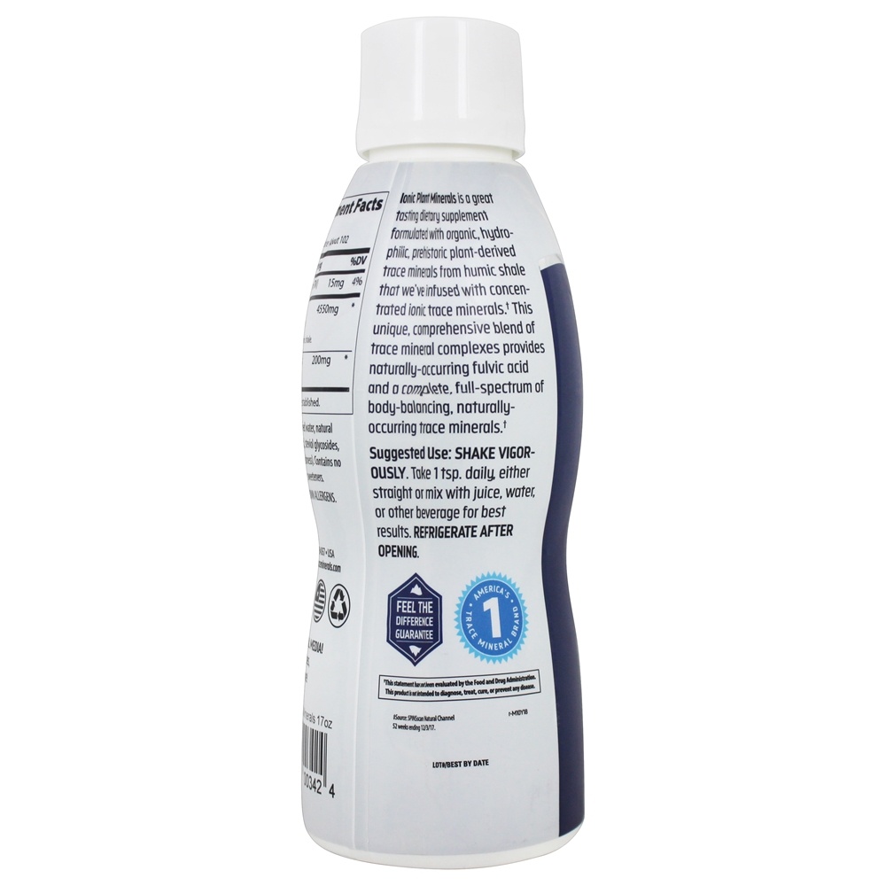 Comprar Sais naturais de tangerina de minerais iônicos de plantas - 16 fl. oz. Trace Minerals Research - Imagem 3