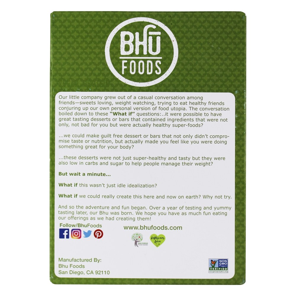 Comprar Barra de proteína de ervilha vegan Pedaço de maçã + canela + noz-moscada - 12 Barras Bhu Fit - Imagem 3