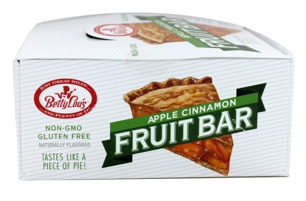 Comprar Barra de frutas Caixa de canela de maçã sem glúten - 12 Barras Betty Lou's - Imagem 4