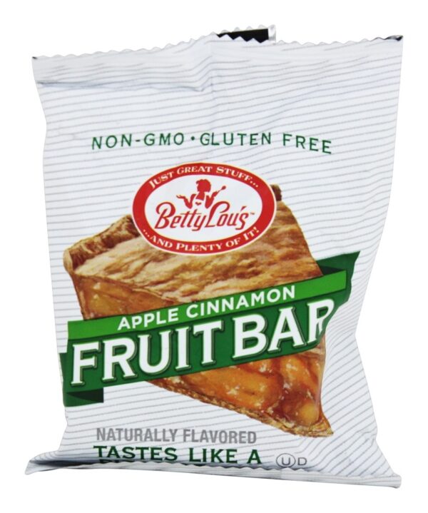 Comprar Barra de frutas Caixa de canela de maçã sem glúten - 12 Barras Betty Lou's - Imagem 5