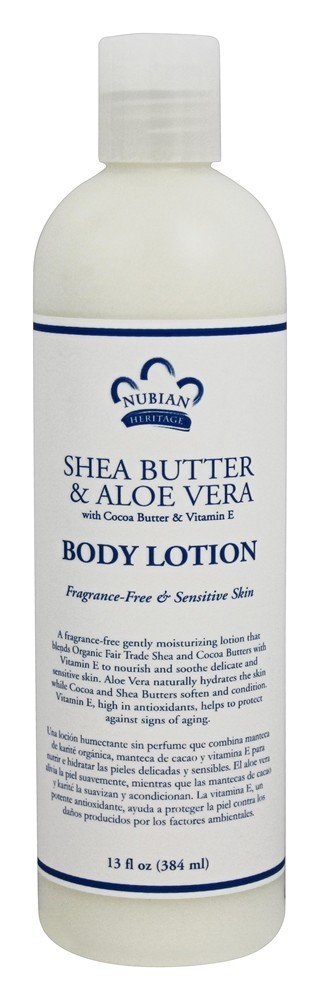 Comprar Loção Corporal Manteiga de Karité e Aloe Vera - 13 fl. oz. Nubian Heritage