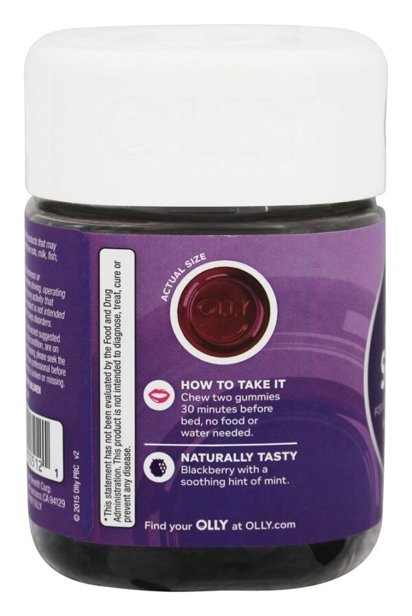 Comprar Repousante sono Blackberry Zen - 50 Gummies Olly - Imagem 4