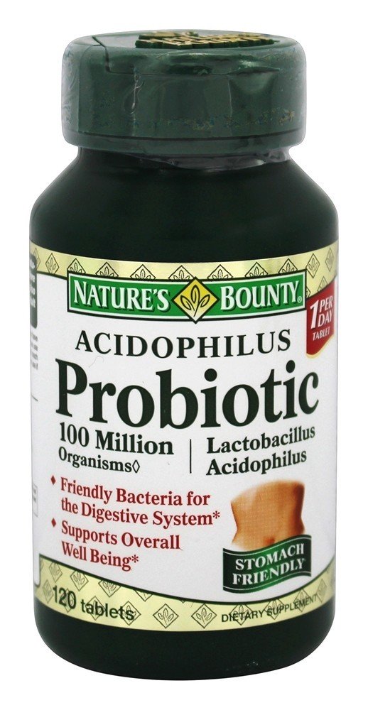 Comprar Probiótico Acidófilo 100 Bilhões de UFC - 120 Tablet (s) Nature's Bounty