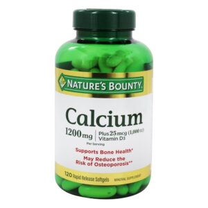 Comprar Cálcio de Liberação Rápida 1200 mg. - 120 Softgels Nature's Bounty