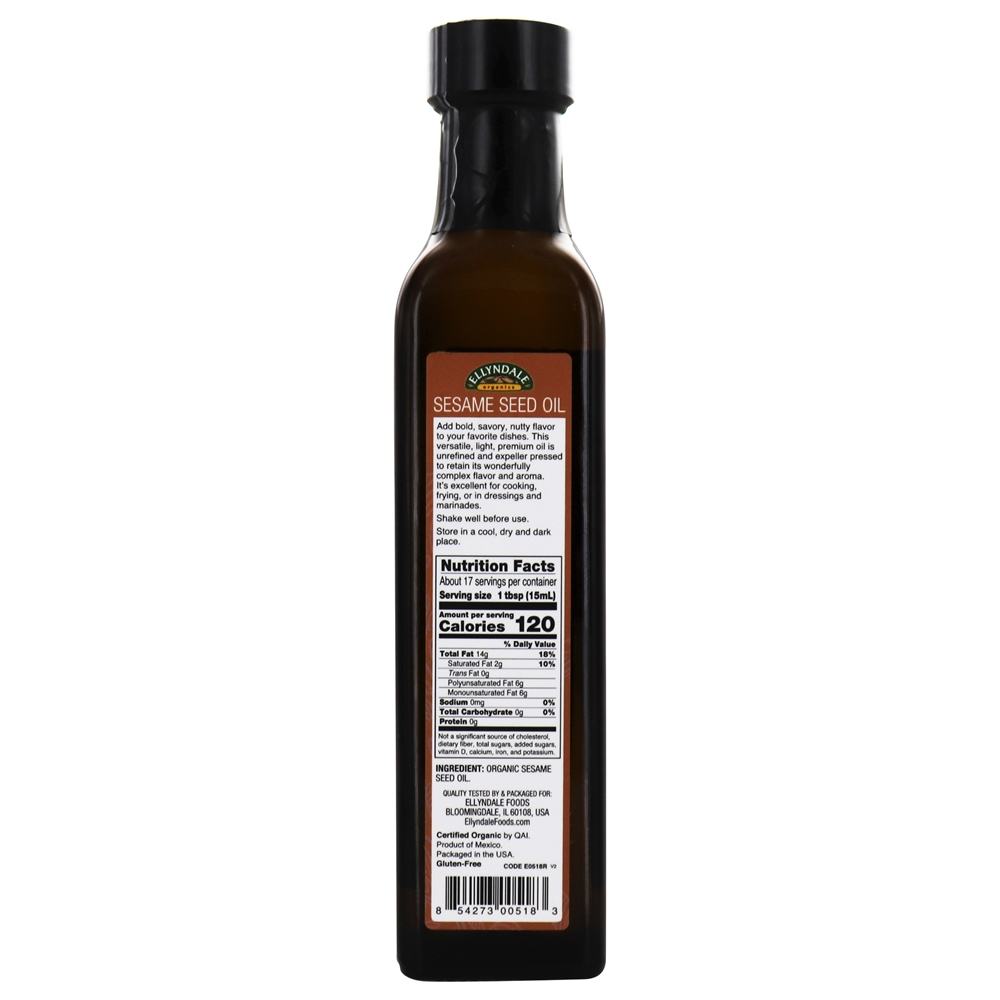 Comprar Semente de gergelim extra virgem orgânico - 8.45 oz. Ellyndale Foods - Imagem 2