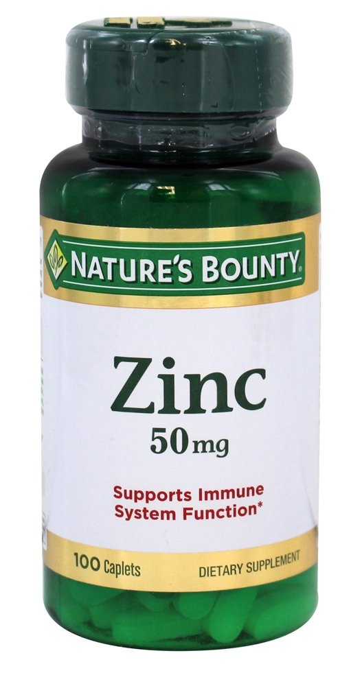 Comprar Zinco 50 mg. - 100 Cápsulas Nature's Bounty