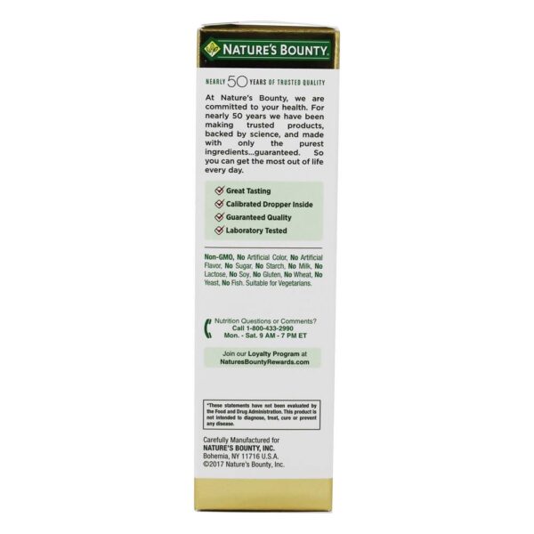 Comprar Suporte do complexo sublingual B para o metabolismo energético 1000 mg. - 2 fl. oz. Nature's Bounty - Imagem 4