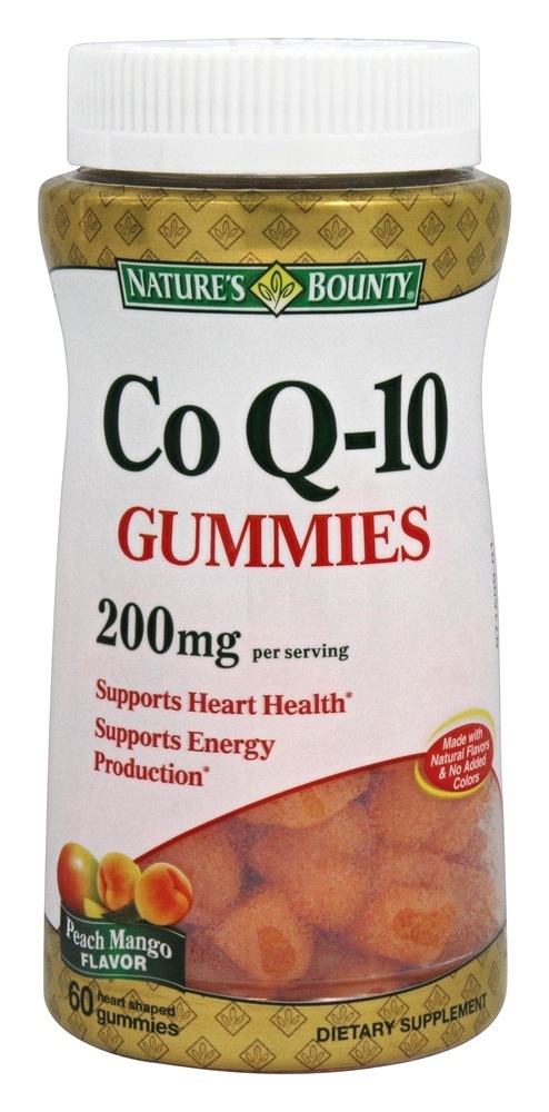 Comprar CoQ-10 Gummies Sabor Manga & Pêssego 200 mg. - 60 Gummies Nature's Bounty
