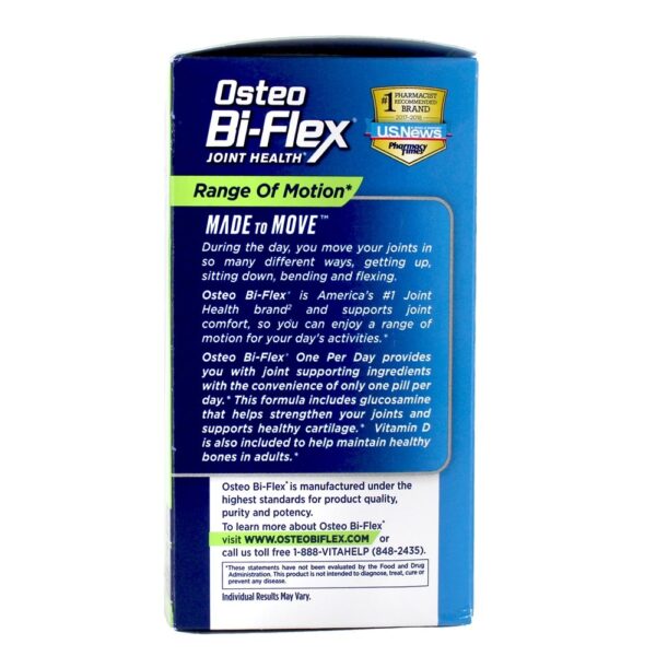 Comprar Saúde da Articulação Um Por Dia - 60 Comprimidos revestidos Osteo Bi-Flex - Imagem 5