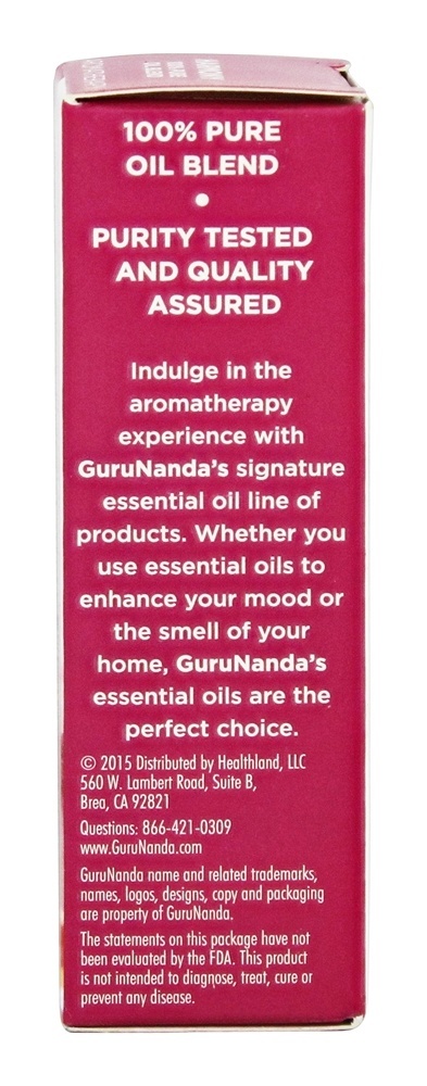 Comprar 100 % Pure Óleo Essencial Harmony Mistura - 0.5 fl. oz. GuruNanda - Imagem 4