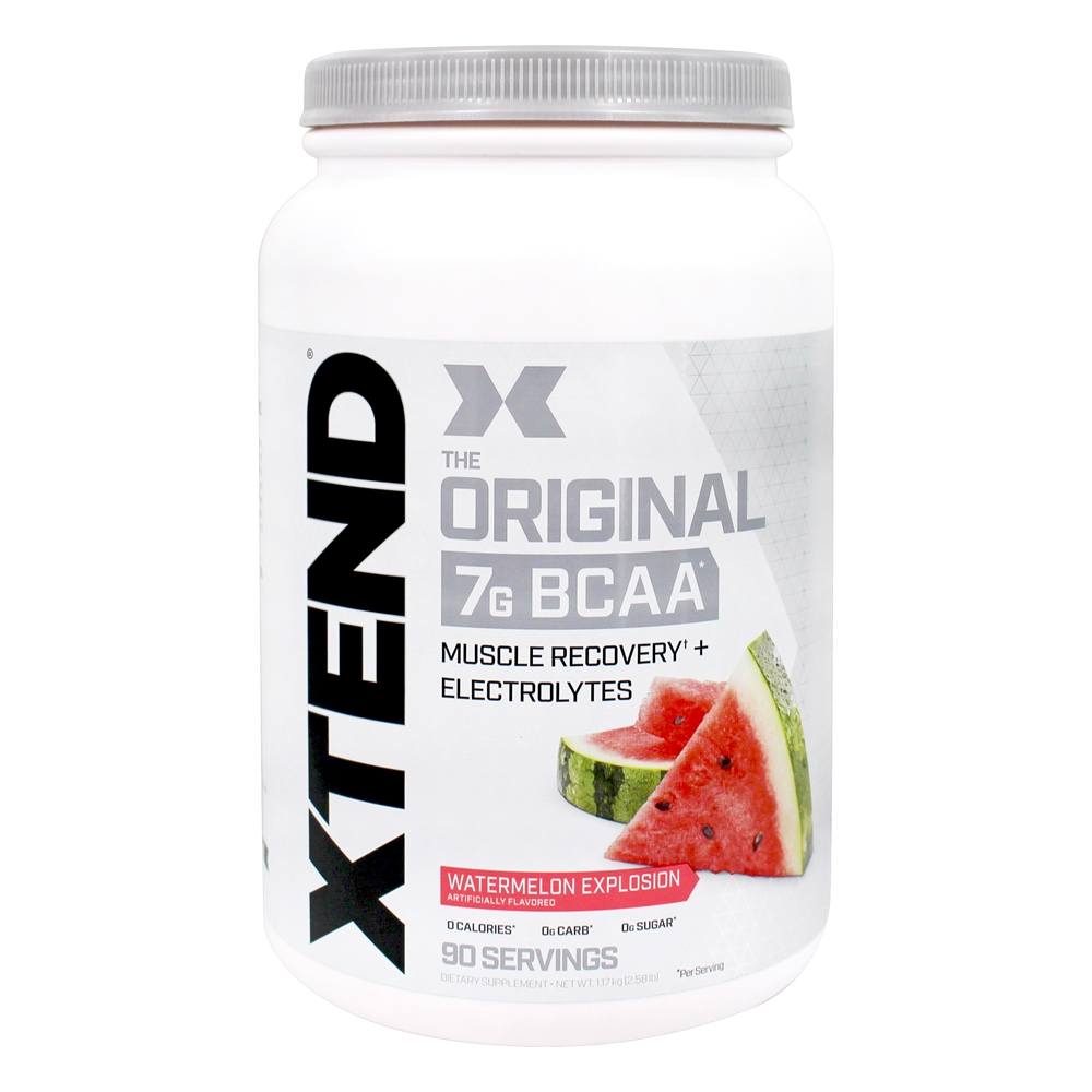 Comprar Xtend The Original BCAA Muscle Recovery + Eletrólitos em Pó 90 Porções de Melancia Explosão - 2.58 lb. Scivation