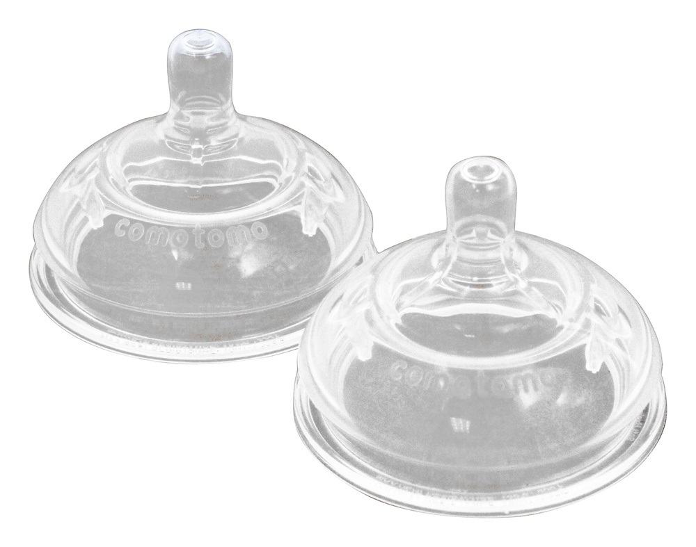 Comprar Mamilos de Substituição de Silicone Fluxo Lento 0-3m - Pacote 2 Comotomo