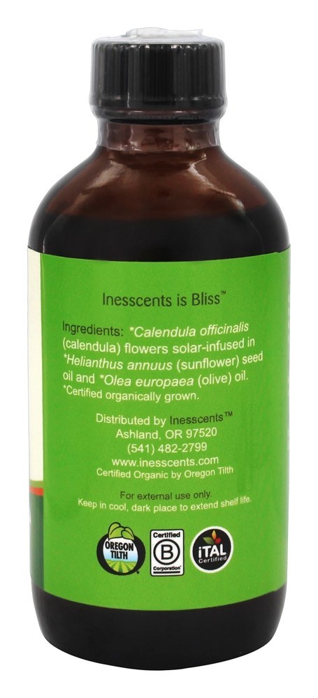 Comprar Óleo De Calêndula Orgânica - 4 fl. oz. Inesscents Aromatic Botanicals - Imagem 2