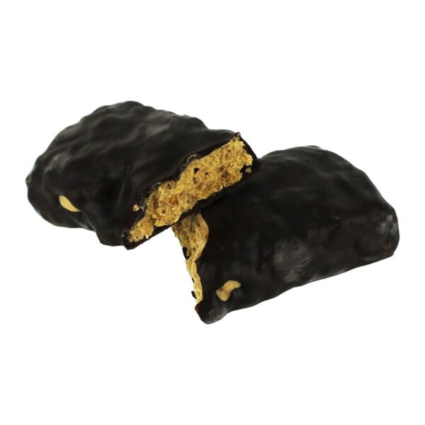 Comprar Barras De Chocolate Escuro Real Magro Assado De Amendoim - 12 Barras NuGo Nutrition - Imagem 4