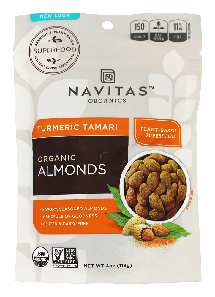 Comprar Superfood Orgânico + Açafrão Tamari Amêndoas - 4 oz. Navitas Organics