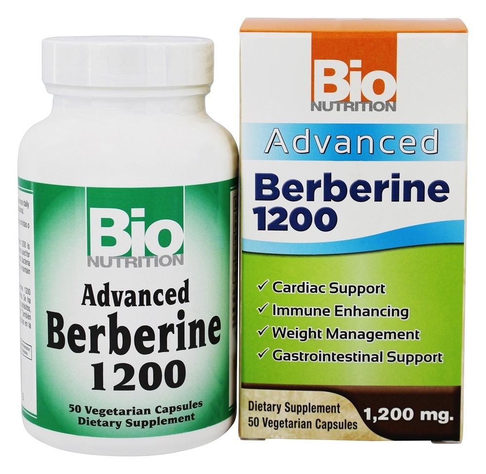 Comprar Berberina Avançada 1200 mg. - Cápsulas vegetarianas 50 Bio Nutrition