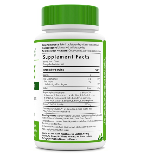 Comprar Pro-15 Probiótico de Potência Avançada com Kiwi 15 Bilhões de UFC - 60 Tablets Hyperbiotics - Imagem 2