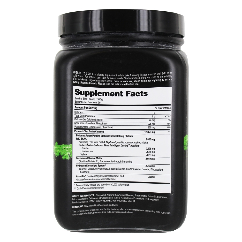 Comprar ISO 9 : 2 : 2 Boca Limitada de BCAA em Pó Multifásico - 16.32 oz. Performix - Imagem 2