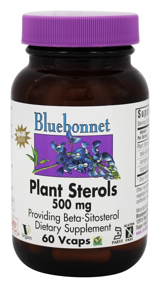 Comprar Esteróis vegetais 500 mg. - 60 Cápsula (s) vegetal (s) Bluebonnet Nutrition